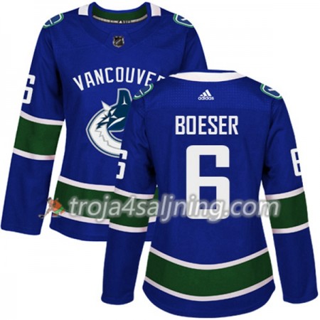Vancouver Canucks tröja Brock Boeser 6 Adidas 2017-2018 Blå Authentic - Dame NHL Tröjor Vancouver Canucks tröja Brock Boeser 6 Adidas 2017-2018 Blå Authentic - Dame NHL Tröjor